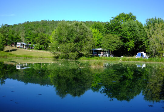 étang de pêche en Dordogne
